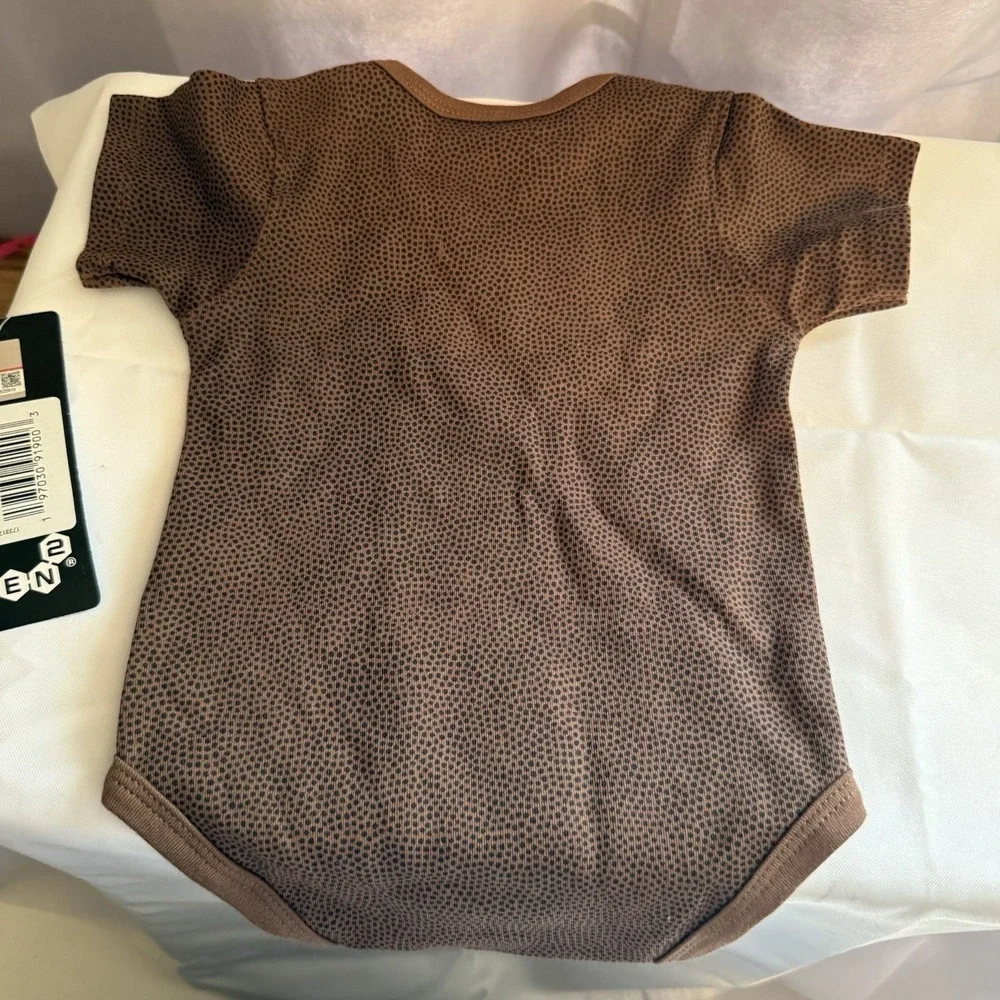 Gen 2 Clemson Tigers Baby Football Bodysuit Size 0-3 Months Brown NCAA College
